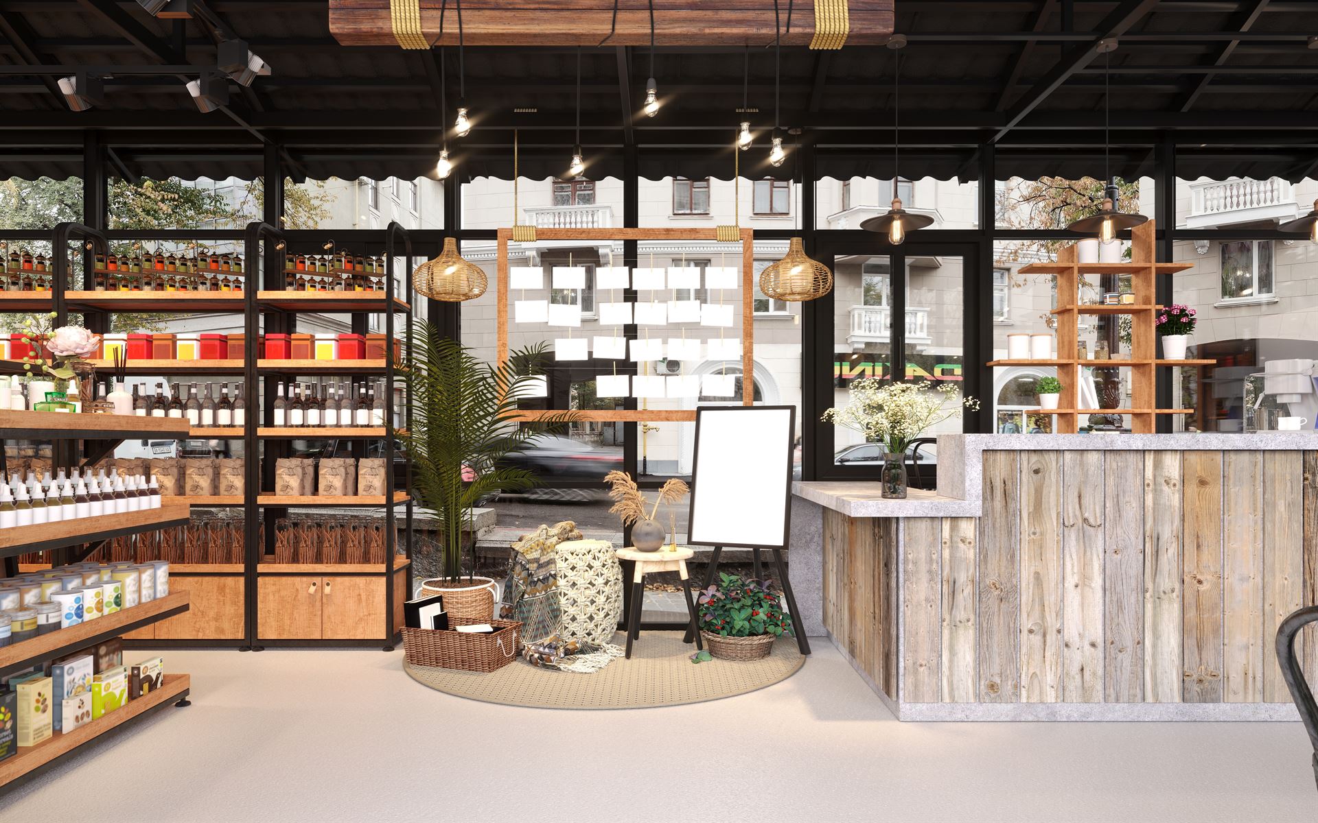 Agencement de magasin clé en main à Angers